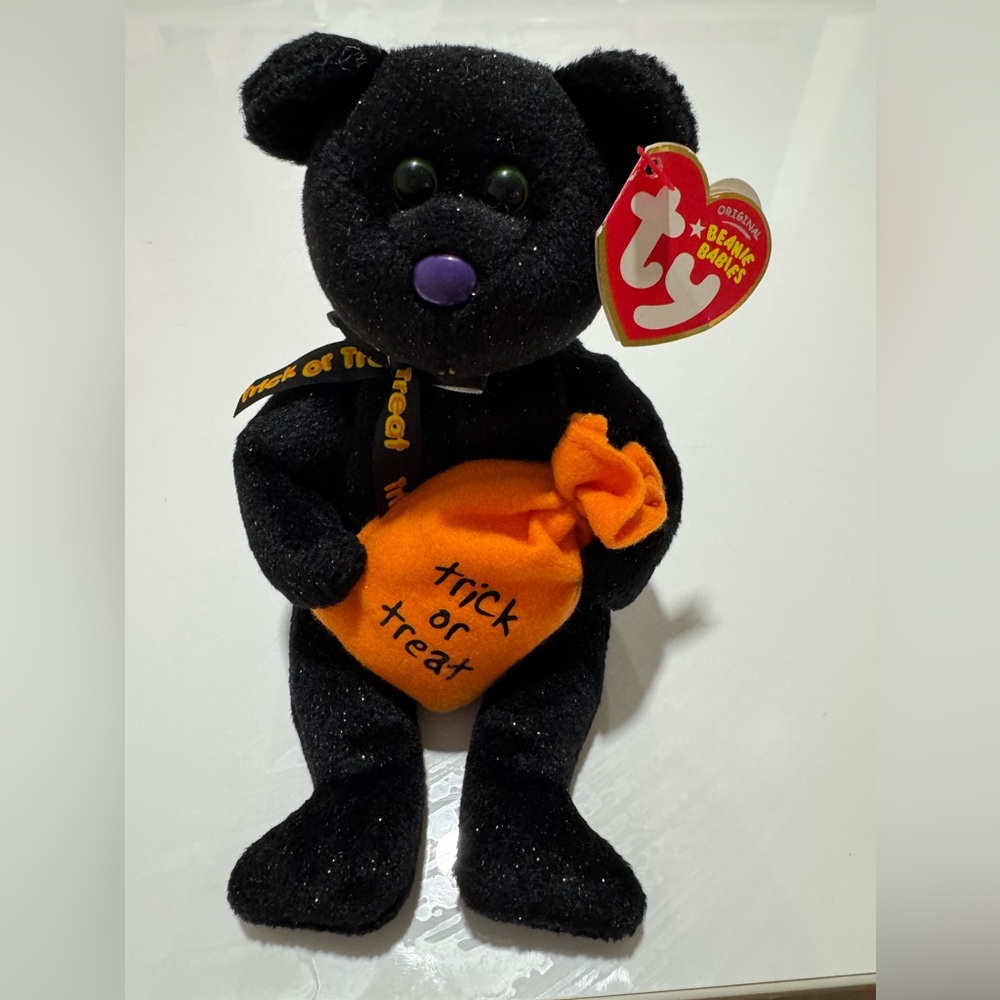 Plush Black Bear Toy